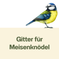 Meisenknödelgitter für Gartenvögel
