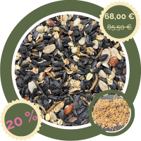 Ganzjahresfutter mit Insekten und Wildsamen 20,5 kg -...