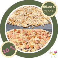 Kombi-Paket Schalenlos & Insekten – 18 kg (2x9 kg)